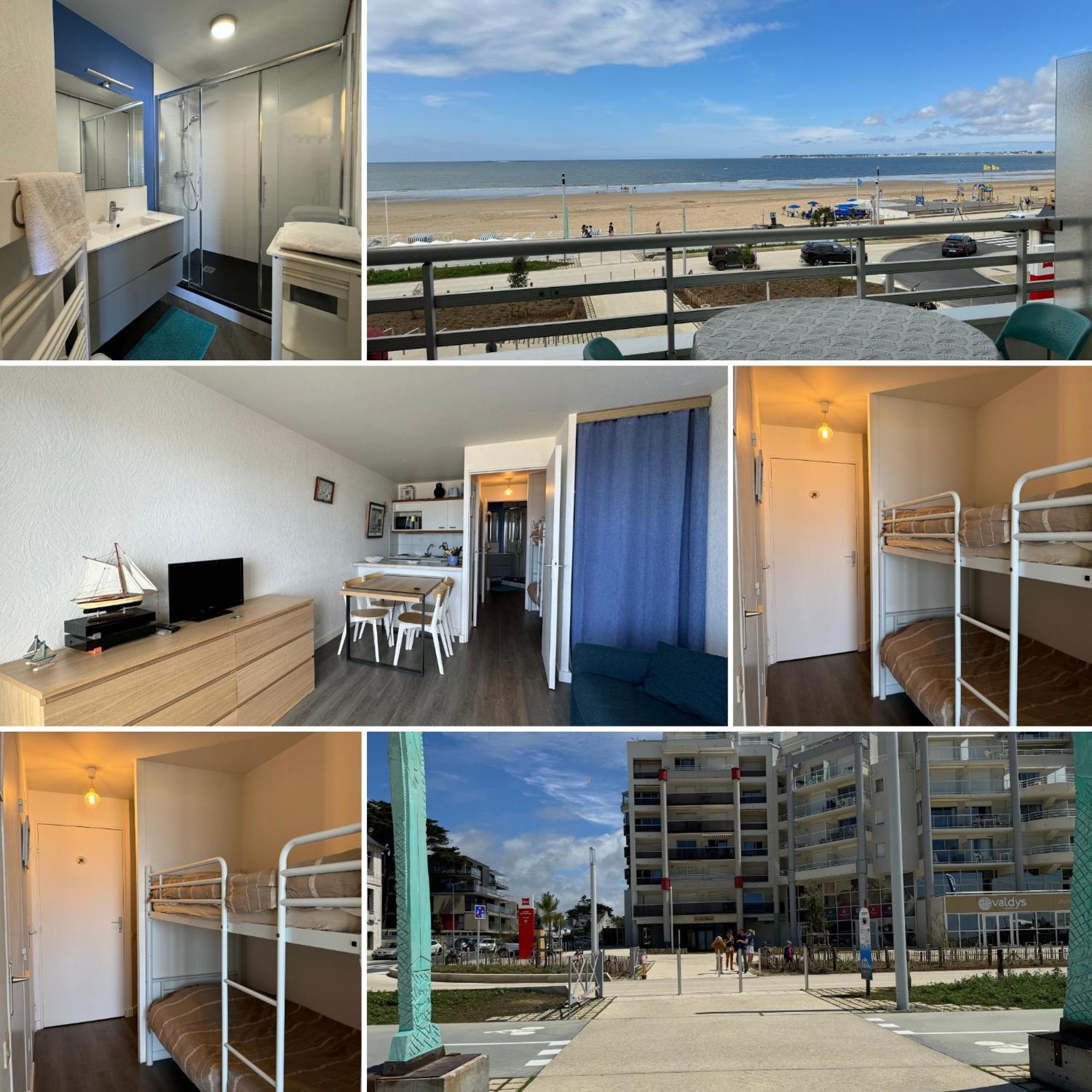 Cocon Cotier - Vue Sur Mer - Parking - Proche De La Thalasso - Terrasse Pornichet Eksteriør bilde