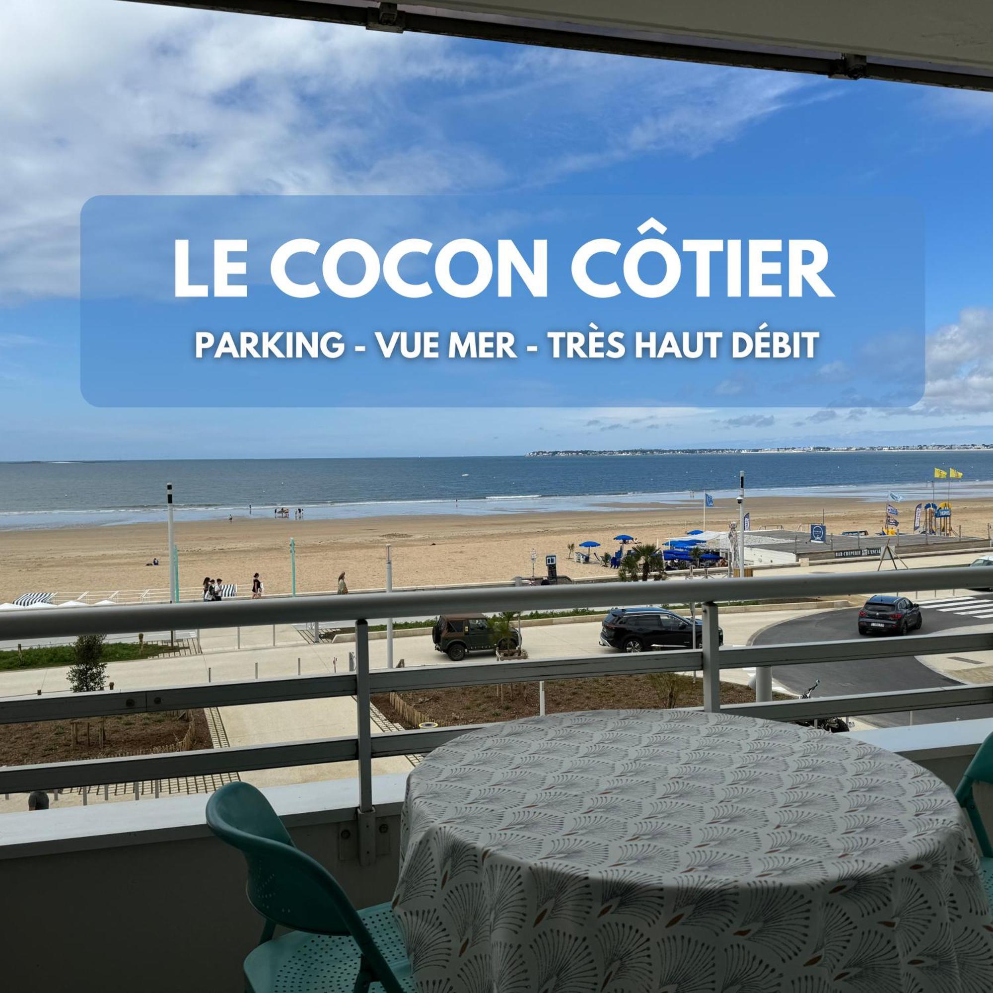 Cocon Cotier - Vue Sur Mer - Parking - Proche De La Thalasso - Terrasse Pornichet Eksteriør bilde